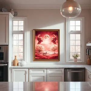 gallery wall kitchen mockup example 4